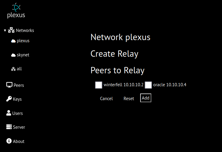 create relay